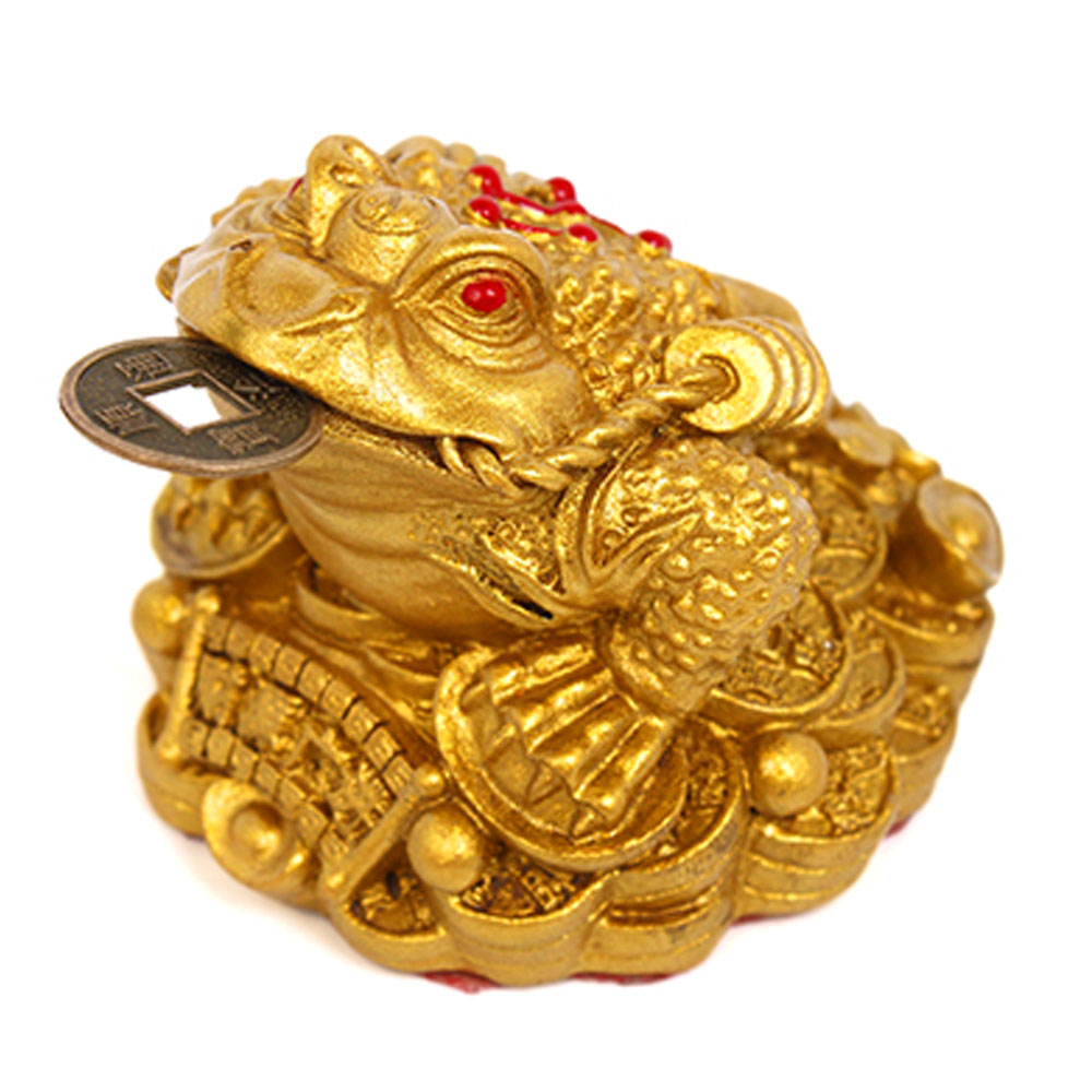 Feng Shui Money Lucky Frog Coin Toad/Chan Chu Chinese Charm of Prosperity Home Decoration Gift
Feng Shui Money Lucky Frog Coin Toad/Chan Chu Chinese Charm of Prosperity Home Decoration Gift