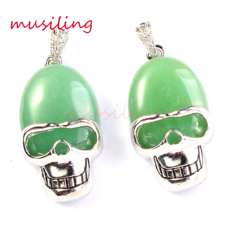 Skull Pendants Necklace Chain Reiki Pendulum Mens Jewelry Natural Gem Stone Oval Bead Accessories Silver Plated Fashion Jewelry
Skull Pendants Necklace Chain Reiki Pendulum Mens Jewelry Natural Gem Stone Oval Bead Accessories Silver Plated Fashion Jewelry