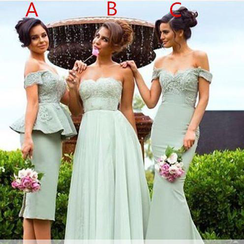 Mixed Styles Mermaid Cheap Bridesmaid Dress Green Lace Country Garden Boho Wedding Party Guest Maid of Honor Gown Plus Size Custom Made
Mixed Styles Mermaid Cheap Bridesmaid Dress Green Lace Country Garden Boho Wedding Party Guest Maid of Honor Gown Plus Size Custom Made