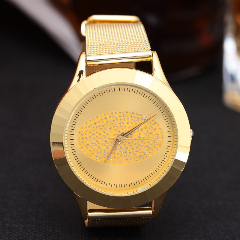 Fashion Brand women's Girl's style dial Steel metal band quartz wrist watch DG03, Gold
Fashion Brand women's Girl's style dial Steel metal band quartz wrist watch DG03, Gold