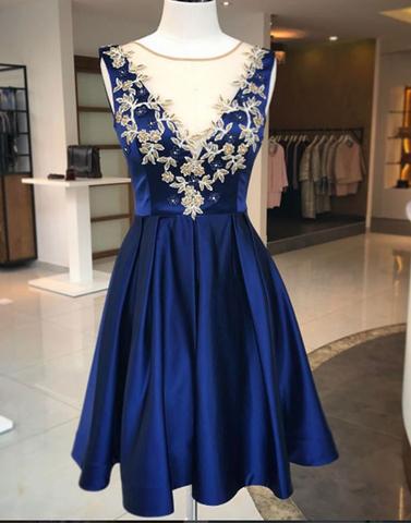 Romantic Flower Beads Short Cheap Homecoming Prom dress 2018 Sheer Neck Royal Blue Satin Sequin Evening party Wear Real Photos, Orange
Romantic Flower Beads Short Cheap Homecoming Prom dress 2018 Sheer Neck Royal Blue Satin Sequin Evening party Wear Real Photos, Orange