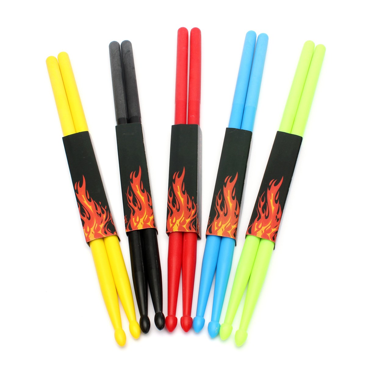 Wholesale-1 Pair of Lightweight Professional 41.5cm Nylon 5A drumsticks drum hammer drum stick with anti-slip grip for Drummer
Wholesale-1 Pair of Lightweight Professional 41.5cm Nylon 5A drumsticks drum hammer drum stick with anti-slip grip for Drummer
