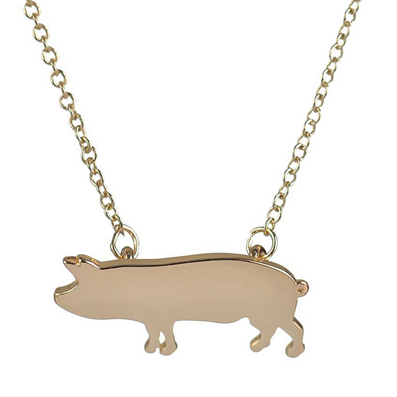 Wholesale And Retail 2016 Fashion Unique Cute Pet Pig Collars Necklace Pendant Simple Chain Fashion Jewelry Gift for Women and Girls
Wholesale And Retail 2016 Fashion Unique Cute Pet Pig Collars Necklace Pendant Simple Chain Fashion Jewelry Gift for Women and Girls