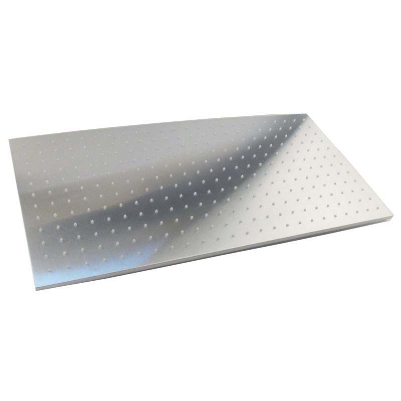 Ceiling LED Shower Head Bathroom Large Rain Overhead Panel 304 Stainless Steel Brushed Finish Showerheads 500*1000MM or 400*800MM