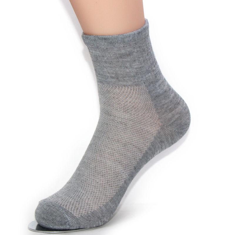 Wholesale-10 Pieces/ Lot Fashion New Summer Autumn Men's Socks Quality Cotton Polyester Sports Mesh Breathable Sock For Men Free