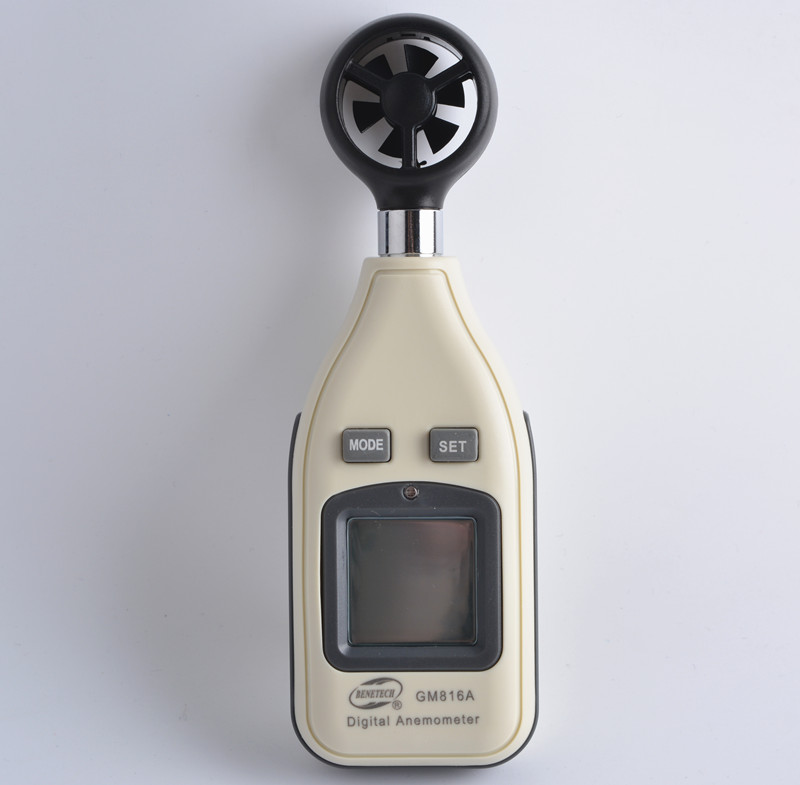 Wholesale-BENETECH Digital Electronic Anemometer GM816A LCD Pocket Smart Anemometer Air Wind Speed Scale Meter Measure Velocity Wholesale-BENETECH Digital Electronic Anemometer GM816A LCD Pocket Smart Anemometer Air Wind Speed Scale Meter Measure Velocity