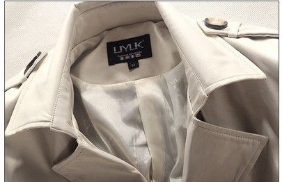 2016 autumn new Comfortable Fashion Paragraph dust coat grows in autumn and winter with men Double-breasted coat