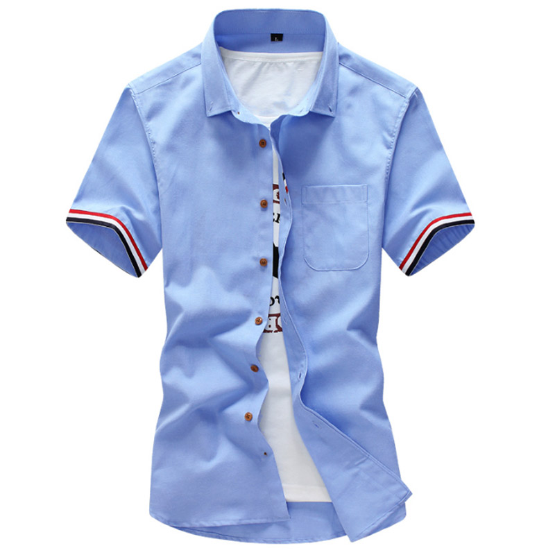 Wholesale- Men Shirt Short Sleeves 2017 Brand Shirts Men Casual Hawaiian Shirt Male Slim Fit Chemise Mens Camisas Dress Shirts Plus Size3XL, Pink shirts
Wholesale- Men Shirt Short Sleeves 2017 Brand Shirts Men Casual Hawaiian Shirt Male Slim Fit Chemise Mens Camisas Dress Shirts Plus Size3XL, Pink shirts