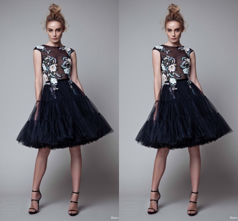 Black Short Party Dresses With Colorful Embroidery 2017 Tulle Tutu Skirt Knee Length Homecoming Dresses See Through Cocktail Party Gowns, Light sky blue
Black Short Party Dresses With Colorful Embroidery 2017 Tulle Tutu Skirt Knee Length Homecoming Dresses See Through Cocktail Party Gowns, Light sky blue