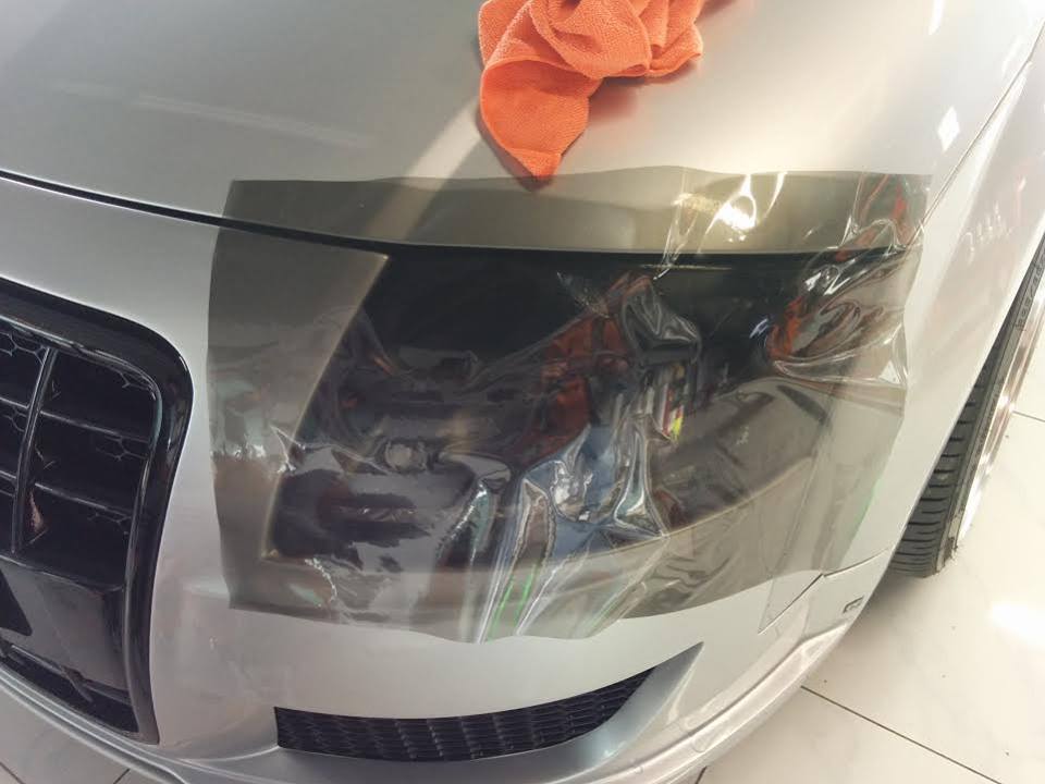 2 Rolls Car Headlights Tinting Headlamp Tint film Light black smoke tint size 0.3x10m/Roll