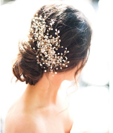 Pretty Wedding Bridal Hair Accessories Rhinestone Crystal Womens Party Head Pieces Bridal Hair Comb Events Hair Decoration Accessories, Slivery;golden
Pretty Wedding Bridal Hair Accessories Rhinestone Crystal Womens Party Head Pieces Bridal Hair Comb Events Hair Decoration Accessories, Slivery;golden