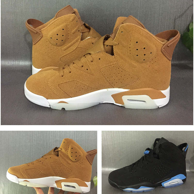 6s Golden Harvest Wheat Men Basketball shoes Sneakers High Top 6 Women University Blue UNC Trainers size 36-47
6s Golden Harvest Wheat Men Basketball shoes Sneakers High Top 6 Women University Blue UNC Trainers size 36-47