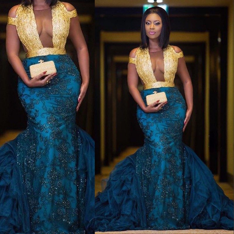 Gorgeous Golden Sequins Prom Dresses Sexy Short Sleeve Beaded Lace Applique Evening Gowns Fluffy Tulle Sweep Train Mermaid Celebrity Dresses, Light yellow
Gorgeous Golden Sequins Prom Dresses Sexy Short Sleeve Beaded Lace Applique Evening Gowns Fluffy Tulle Sweep Train Mermaid Celebrity Dresses, Light yellow