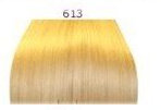 White blonde Fuffy wavy ponytail hairpiece color 613 ,Raw virgin hair blond wavy ponytail hair extension 120g 140g