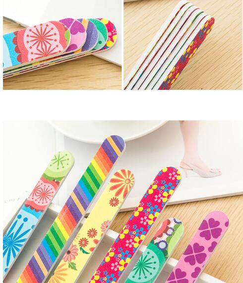 2-Side Nail Art Acrylic Polish Grind Sand File Block Buffer Make Up Manicure Tool