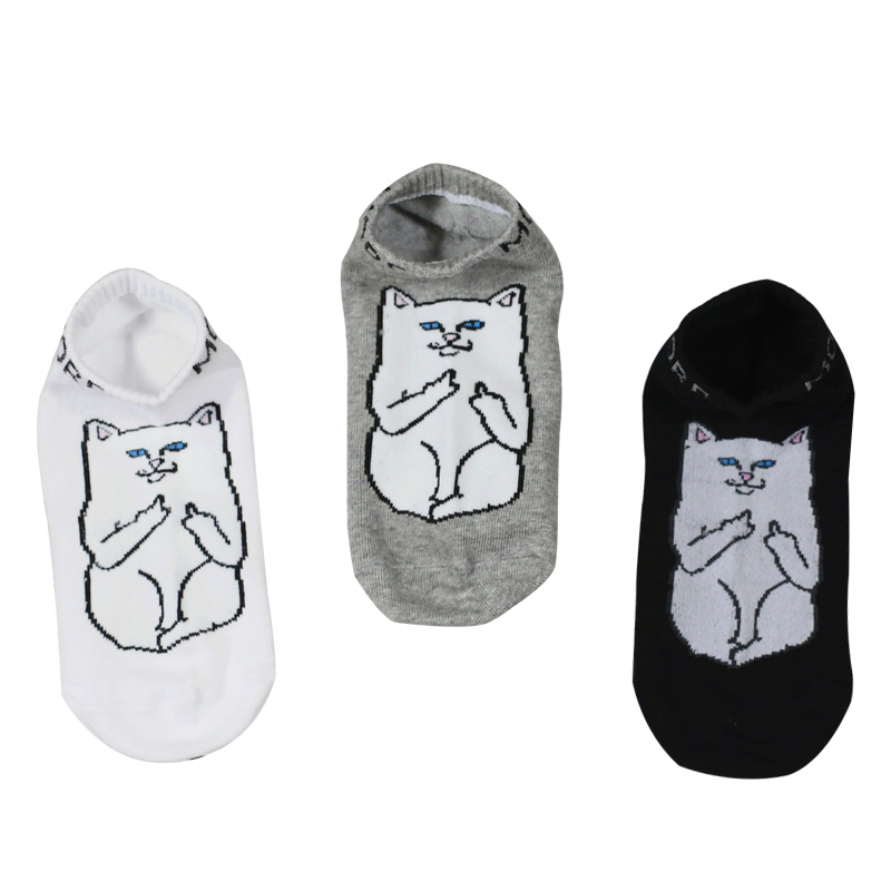 cartoon middle finger cat unisex boat Socks soft cotton women&men cute funny Cat Pattern Harajuku ankle Invisible no show socks, Black
cartoon middle finger cat unisex boat Socks soft cotton women&men cute funny Cat Pattern Harajuku ankle Invisible no show socks, Black