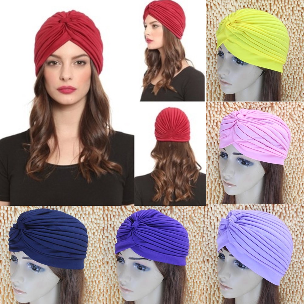Hot!!! Top Quality Stretchy Turban Head Wrap Band Sleep Hat Chemo Bandana Hijab Pleated Cap 35 Colors Factory Price, Blue;gray
Hot!!! Top Quality Stretchy Turban Head Wrap Band Sleep Hat Chemo Bandana Hijab Pleated Cap 35 Colors Factory Price, Blue;gray