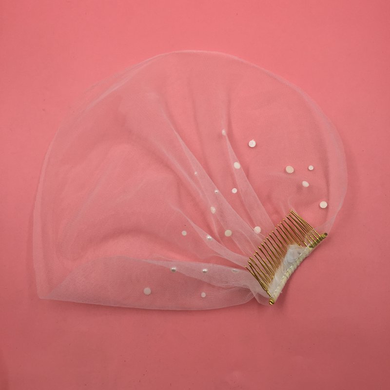 Ivory Birdcage Veils for Bride Short Wedding Veil velo de novia Wedding Accessories Birdcage Bridal Veil white birdcage veil