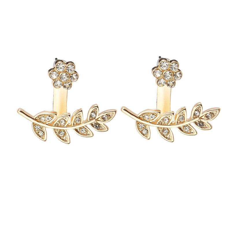 2017 New Arrival Crystal Stud Earrings For Women Micro Insert Flower Leaf Studs Earring Fashion Hot Sale Bijoux Jewelry Ear Stud
2017 New Arrival Crystal Stud Earrings For Women Micro Insert Flower Leaf Studs Earring Fashion Hot Sale Bijoux Jewelry Ear Stud