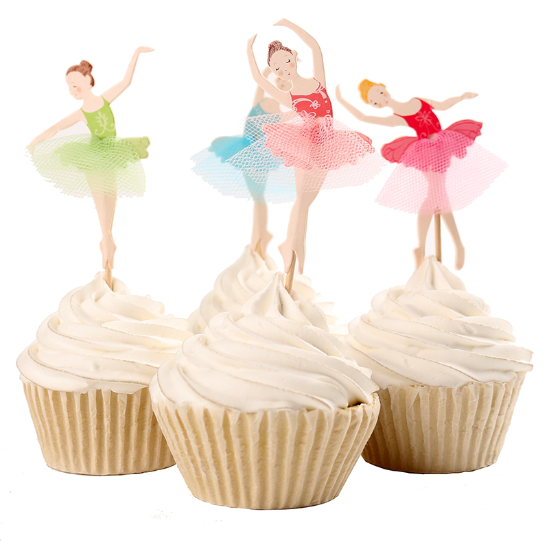 Graceful Ballerina Cupcake Topper Dancer Cake Topper Cake Accessory Girl Birthday Party Supplies 120pcs/lot DEC066
Graceful Ballerina Cupcake Topper Dancer Cake Topper Cake Accessory Girl Birthday Party Supplies 120pcs/lot DEC066