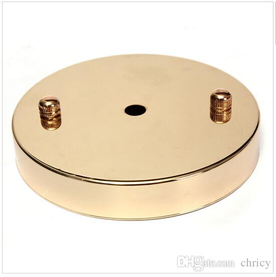 100mm/120mm Ceiling Plate Canopy Wall Sconce Mount LED Vintage Pendant Light Lamp Disc Base Round Ceiling Fixture plate