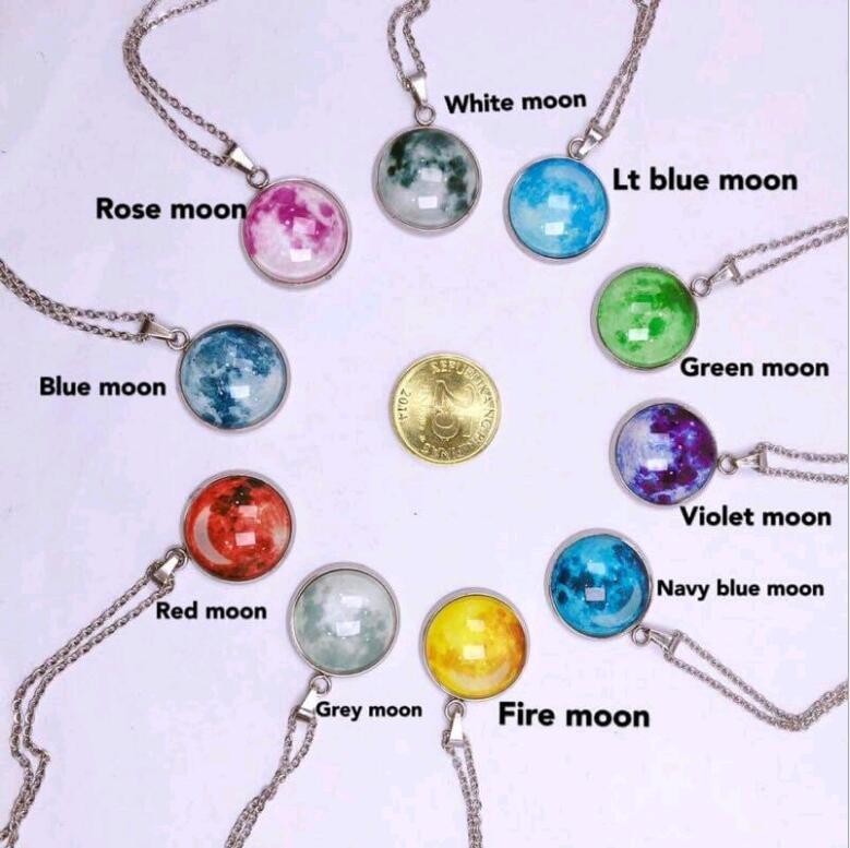 Wholesale Cosmic Glass Gems Time Necklaces Christmas Moon Starry sky Luminous Stainless Steel Pendant Necklace Men Free shipping
Wholesale Cosmic Glass Gems Time Necklaces Christmas Moon Starry sky Luminous Stainless Steel Pendant Necklace Men Free shipping