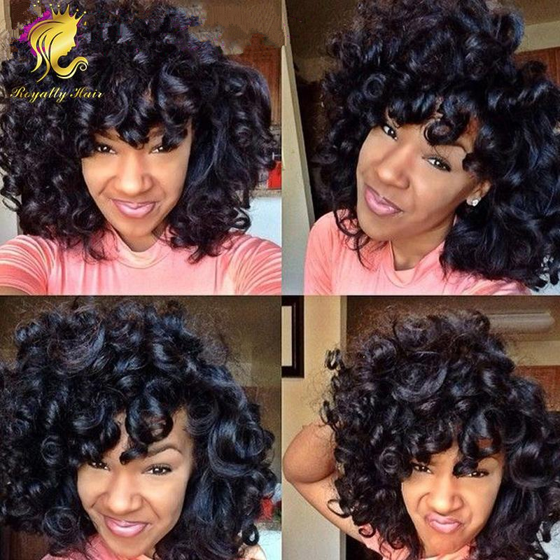 Malaysian Glueless full lace human hair wigs short curly bob wig human hair full lace wigs&lace front bob wigs 130% density