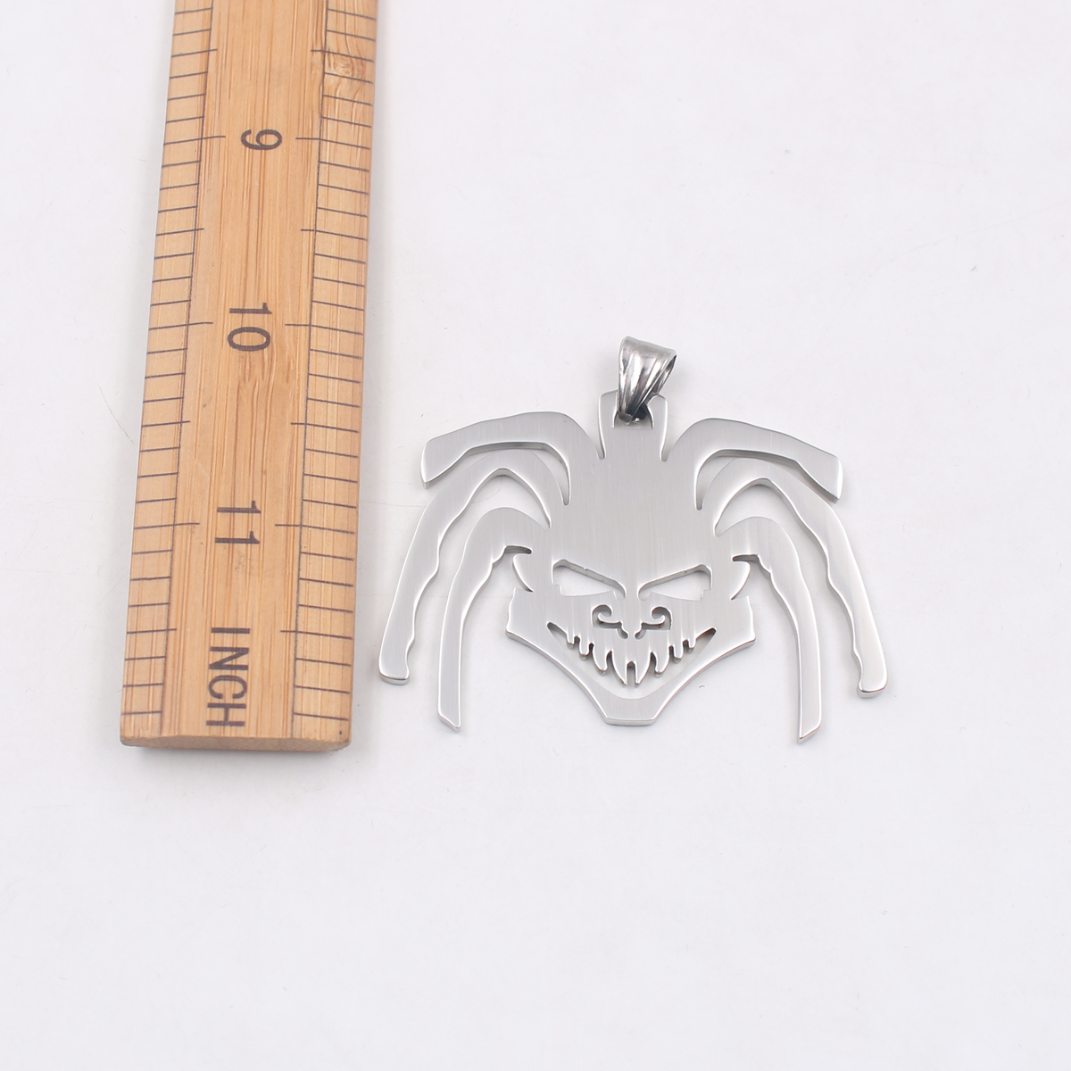 Free shipping NEW Jewelry Men's Twiztid ICP silver Style Skull charms stainless steel pandent necklace with 30 inch ball chain