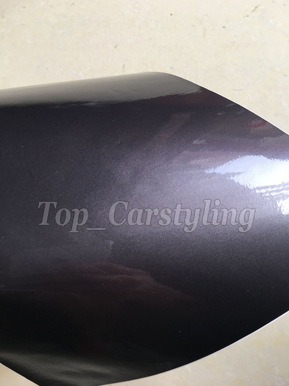 Gunmetal Metallic Gloss Gray Vinyl Car Wrap Film With Air Release Antrazit Glossy Grey candy Car Covering stickers SIZE: 1.52*20M/ 5x67ft