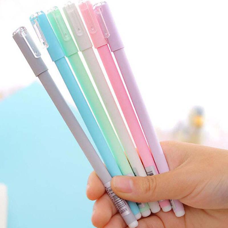 20pcs/lot 0.5mm Gel Pens Writing Pens Black Ink Pen Stationery Novelty Pens Promotional Pens Pens For Writing Papelaria