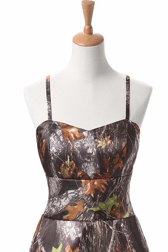 Free Shipping Straps Short Camo Prom Dresses 2016 New Styl Custom Make Size 0 or Plus Sizes Evening Bridesmaid Gowns