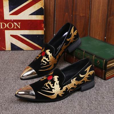 Luxury Mens Business Leisure Dress Shoes Designer Metal Toe Charm Slip On Suede Leather Shoes For Mens Dargon 38-46, Black
Luxury Mens Business Leisure Dress Shoes Designer Metal Toe Charm Slip On Suede Leather Shoes For Mens Dargon 38-46, Black