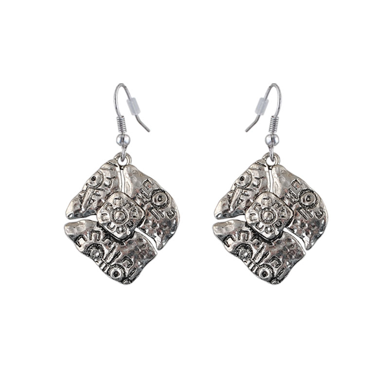 Brand New Lady Geometric Retro Alloy Engraved Earrings 100% Environmental Friendly Material Antique Silver 1pair / lot Heavy Drop Shipping
Brand New Lady Geometric Retro Alloy Engraved Earrings 100% Environmental Friendly Material Antique Silver 1pair / lot Heavy Drop Shipping