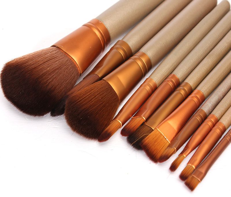 12 Pcs Cosmetic Makeup Brushes Set Powder Foundation Eyeshadow Eyeliner Lip Brush Tool Brand Make Up Brushes pincel maquiagem