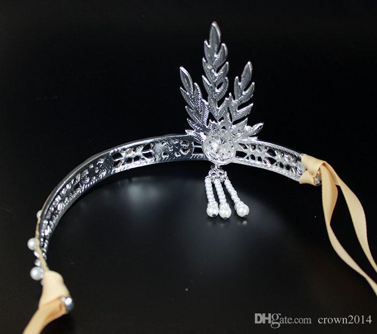 Bling Crystals Wedding Crowns Headpieces 2022 Diamond Jewelry Headband Hair Crown Bridal Accessories Party Tiaras Headpiece the great gatsby