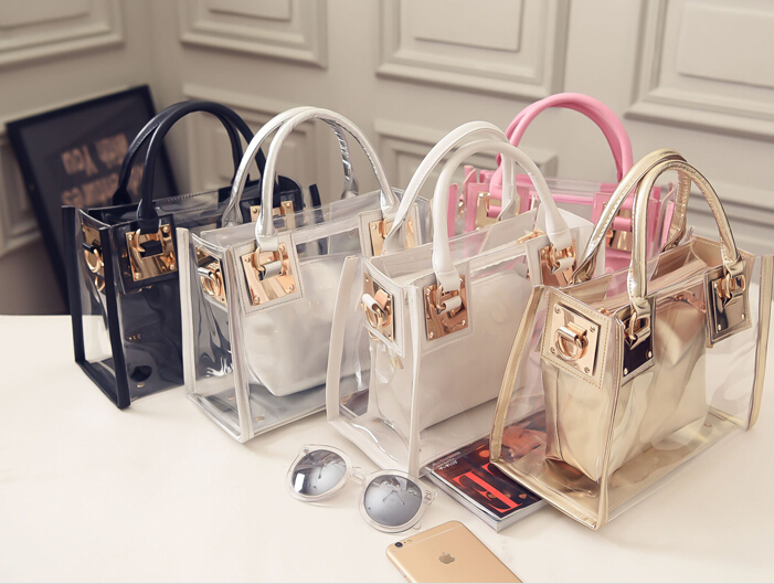2017 Fashion Handbag+ Shoulder bag New Womens bags Clear Designer Handbags Hottest Totes PU Leather Shoulder bag 5 Colors B04, Gold
2017 Fashion Handbag+ Shoulder bag New Womens bags Clear Designer Handbags Hottest Totes PU Leather Shoulder bag 5 Colors B04, Gold