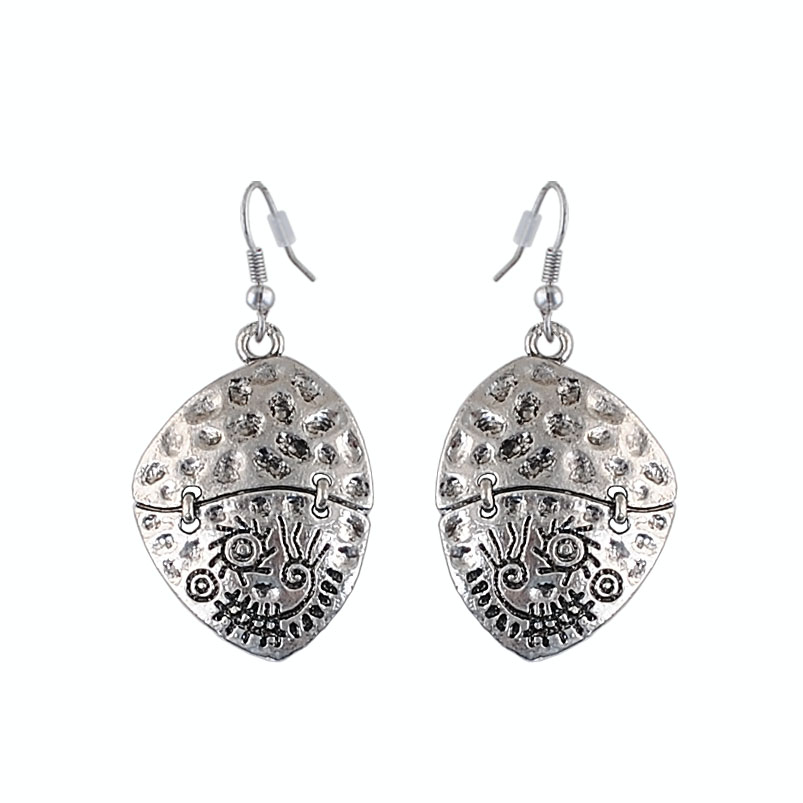 New Lady Geometric Retro Hammer Earrings 100% Zinc Alloy Ancient Silver 1pair / lot Large Drop Shipping
New Lady Geometric Retro Hammer Earrings 100% Zinc Alloy Ancient Silver 1pair / lot Large Drop Shipping