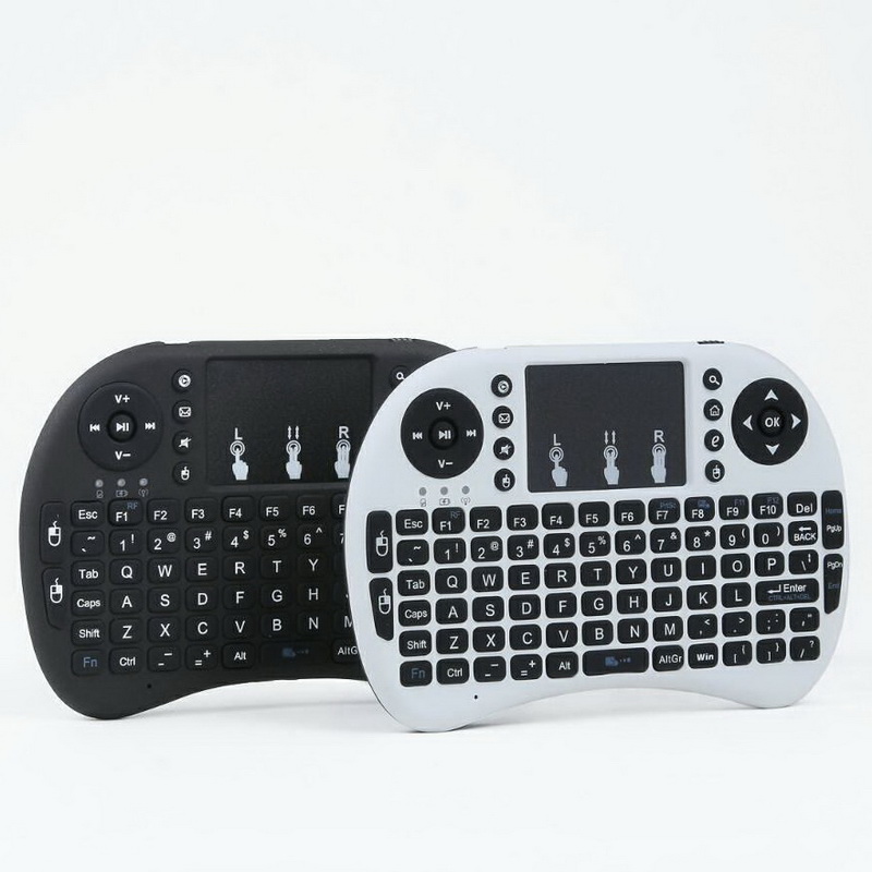 Rii I8 Wireless English keyboard with Touchpad 2.4G Multi-Media Fly Air Mouse Remote Control For PC/Andriod TV Box/Xbox360 Built-in lithium-ion batter