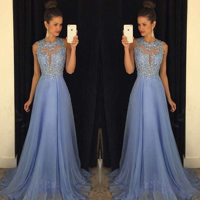 Lavender Prom Dresses Illusion Neck Lace Appliques Beads Long Party Evening Gowns Hollow Back Lilac Chiffon Plus Size Special Occasion Dress, Gray
Lavender Prom Dresses Illusion Neck Lace Appliques Beads Long Party Evening Gowns Hollow Back Lilac Chiffon Plus Size Special Occasion Dress, Gray