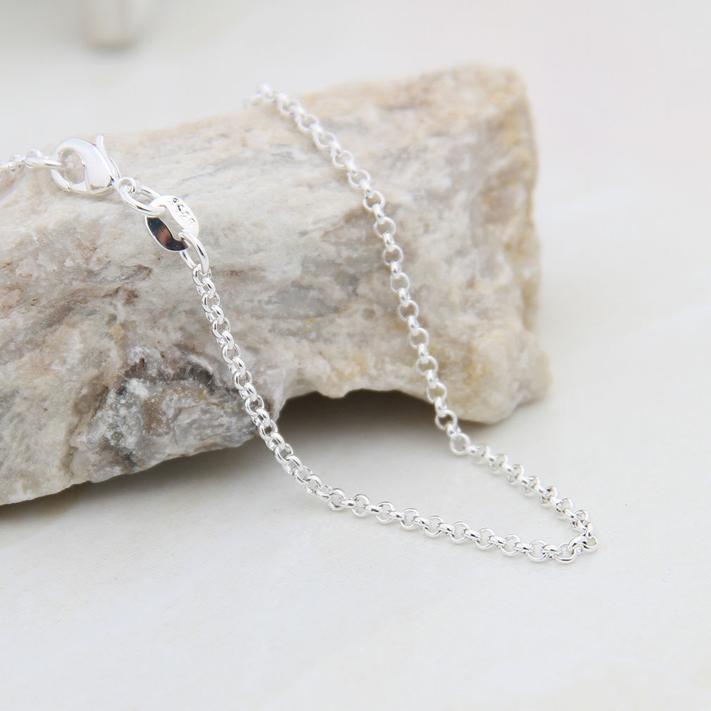 whole 100pcs lot solid 925 sterling silver o link chains necklaces for jewelry charms pendants 16 18 20 22 24 26 28 30 8 sizes