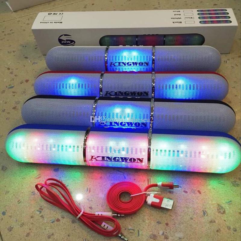 New Pulse Pills Led Flash Lighting JHW-V318 Portable Wireless Bluetooth Speaker Bulit-in Mic Handsfree Speakers Support FM USB Free DHL Hot
New Pulse Pills Led Flash Lighting JHW-V318 Portable Wireless Bluetooth Speaker Bulit-in Mic Handsfree Speakers Support FM USB Free DHL Hot