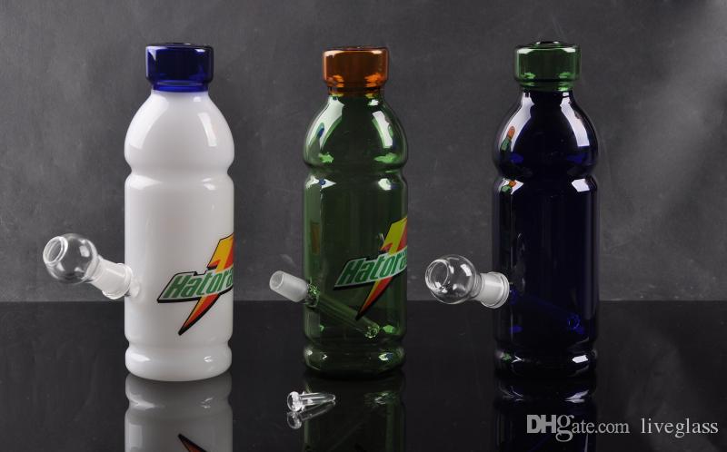Simple colorful bottle Smoking Glass Bongs Percolator Hopper Glass Pipes High Quality Smoking Hookahs Helix Recycle Bongs Free Shipping 2016 
Simple colorful bottle Smoking Glass Bongs Percolator Hopper Glass Pipes High Quality Smoking Hookahs Helix Recycle Bongs Free Shipping 2016