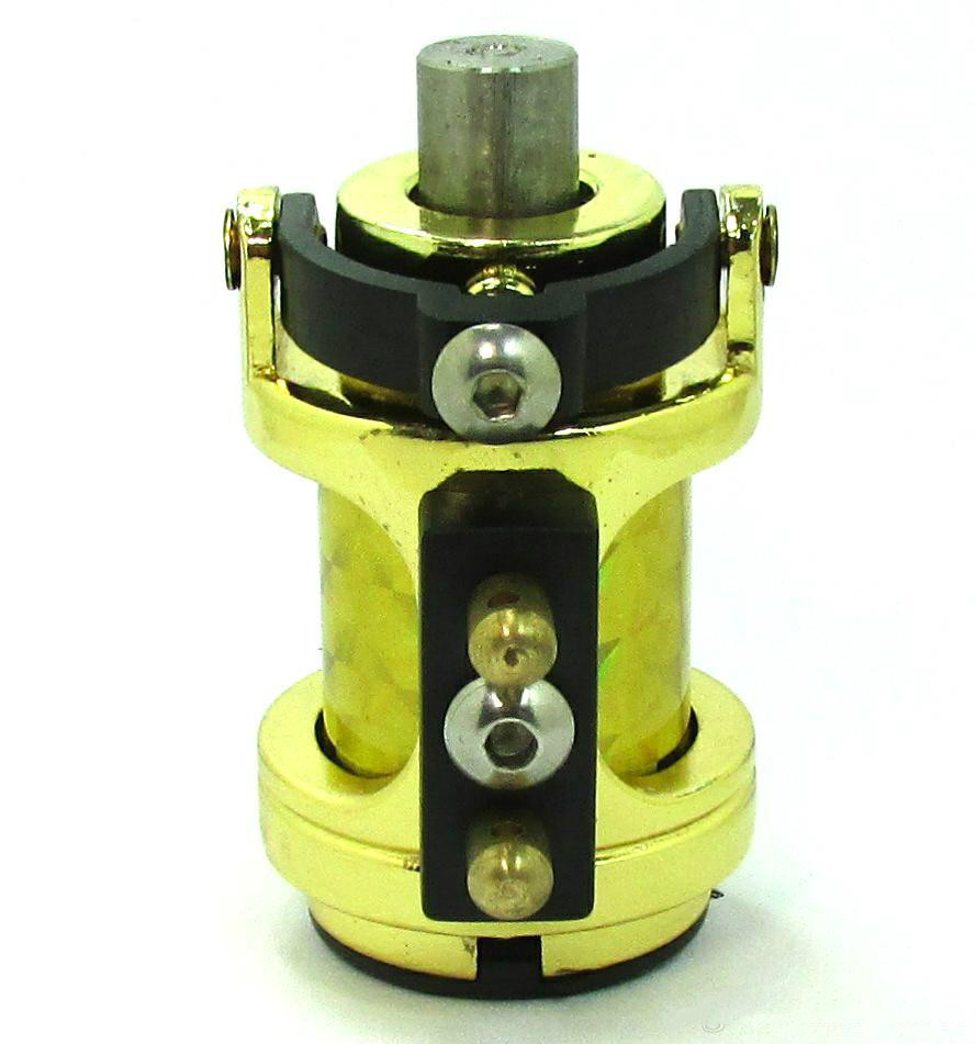 New Design Light silent Gold Motor Rotary Tattoo Machine Swashdrive Handmade Smooth Free Shipping