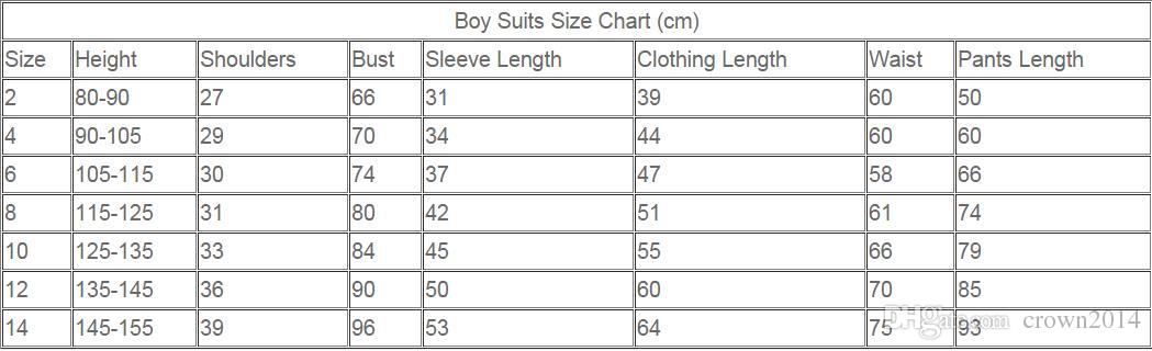 Boys Suits For Weddings Size 2-14 Boy's Formal Suit Formal Party Bow Tie Pants Vest Rompers Kids Wedding Suits