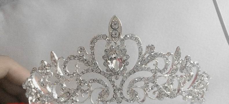 Hot High-grade Diamond Ornament Bride Headdress Fashion Wedding Elegant Crown