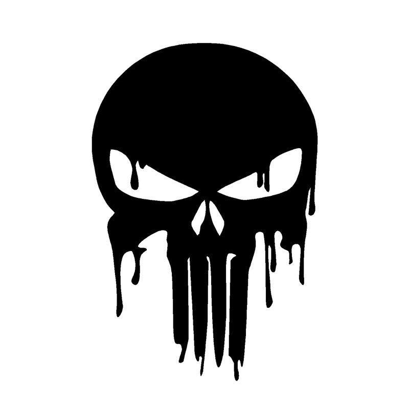 Dripping Melting Bloody Skull Vinyl Car Stickers Decals Motorcycle Decorative Accessories, Color
Dripping Melting Bloody Skull Vinyl Car Stickers Decals Motorcycle Decorative Accessories, Color