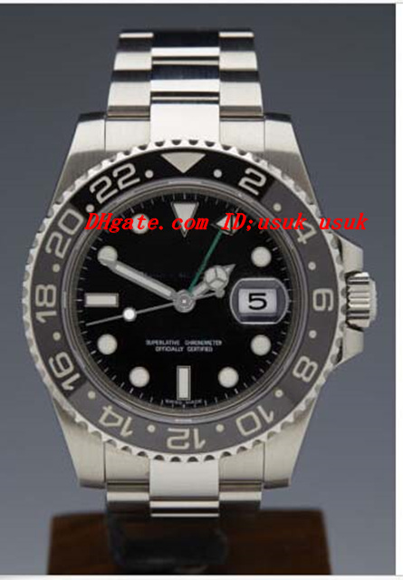 Top Quality Luxury Watches Sapphire Stainless Steel Bracelet II CERAMIC 116710 40mm Automatic Men's Watch Watches, Black
Top Quality Luxury Watches Sapphire Stainless Steel Bracelet II CERAMIC 116710 40mm Automatic Men's Watch Watches, Black
