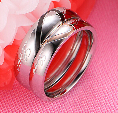 Heart Shape Titanium Steel Ring Couple Wedding Fashion Korean Cool Mix Sizes Wholesale Gift Party Christmas 
Heart Shape Titanium Steel Ring Couple Wedding Fashion Korean Cool Mix Sizes Wholesale Gift Party Christmas