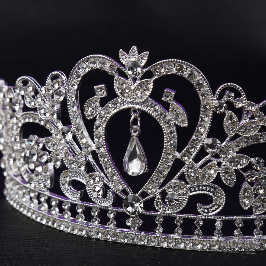 Luxury crown Crystal Bridal Tiara Diamond Jewelry Wedding Crowns Hairband Cheap Wedding Hair Accessories Of Tiaras For Ladies, Silver
Luxury crown Crystal Bridal Tiara Diamond Jewelry Wedding Crowns Hairband Cheap Wedding Hair Accessories Of Tiaras For Ladies, Silver