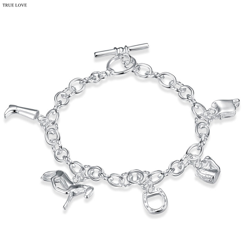 Fashion 925 silver horseshoe pendant charm bracelet Party style Christmas gift jewelry Top quality Free Shipping, Golden;silver
Fashion 925 silver horseshoe pendant charm bracelet Party style Christmas gift jewelry Top quality Free Shipping, Golden;silver